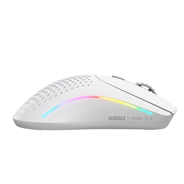 Glorious Model O 2 Mini 6 Düğmeli Kablosuz Beyaz Oyuncu Mouse