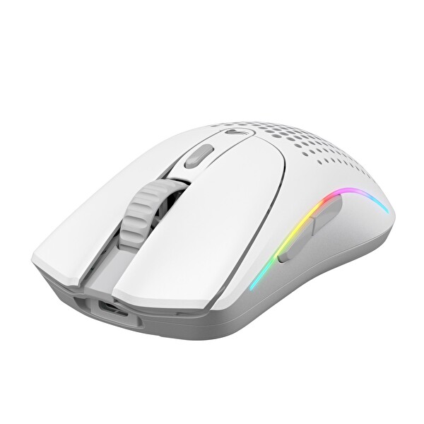 Glorious Model O 2 Mini 6 Düğmeli Kablosuz Beyaz Oyuncu Mouse