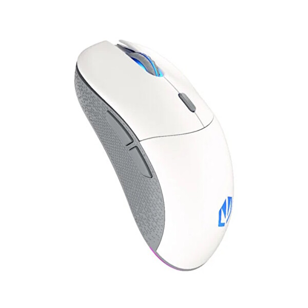 Endorfy Gem Plus Wireless Onyx White ARGB Kablosuz Beyaz Gaming Mouse EY6A015