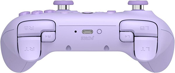 8bitdo Ultimate 2C Kablosuz 2.4G Oyun Kolu PC Android Hall Effect Joystick Purple