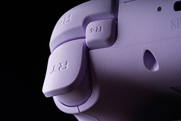 8bitdo Ultimate 2C Kablosuz 2.4G Oyun Kolu PC Android Hall Effect Joystick Purple