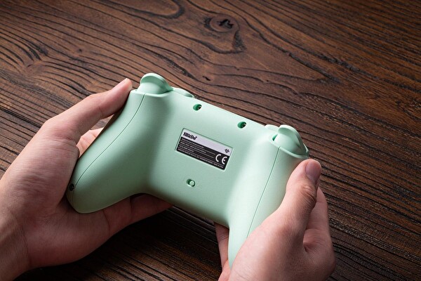 8bitdo Ultimate 2C Kablosuz 2.4G Oyun Kolu PC Android Hall Effect Joystick Pastel Yeşil