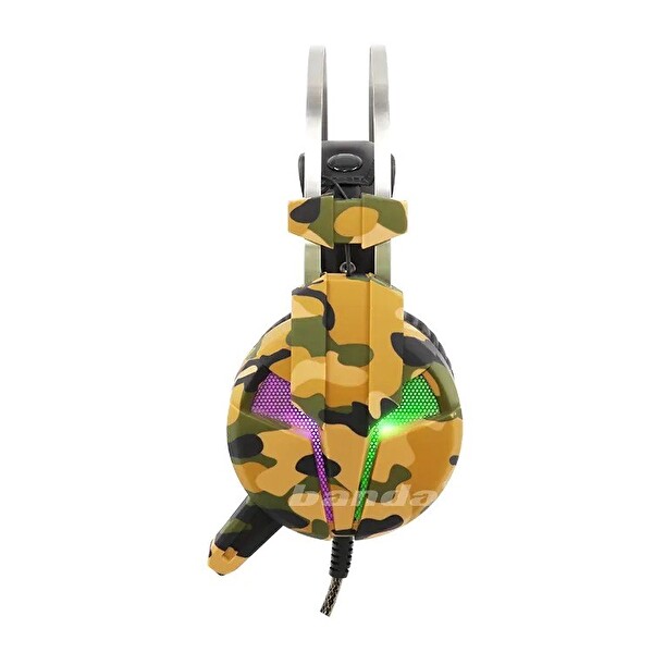 Sprange SR-X9 Mikrofonlu Krem Oyuncu Kulaklığı