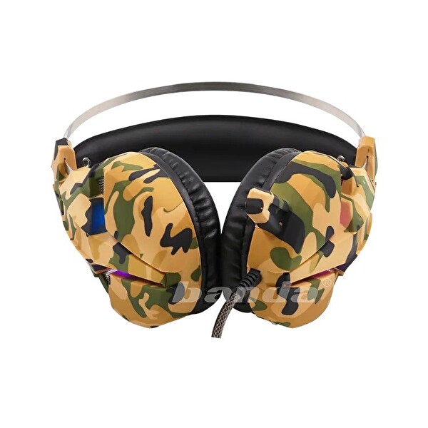 Sprange SR-X9 Mikrofonlu Krem Oyuncu Kulaklığı