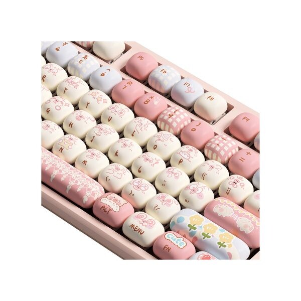 Akko MONSGEEK MG108B Piggy Party RGB Kablosuz Hotswap Mekanik Gaming Klavye