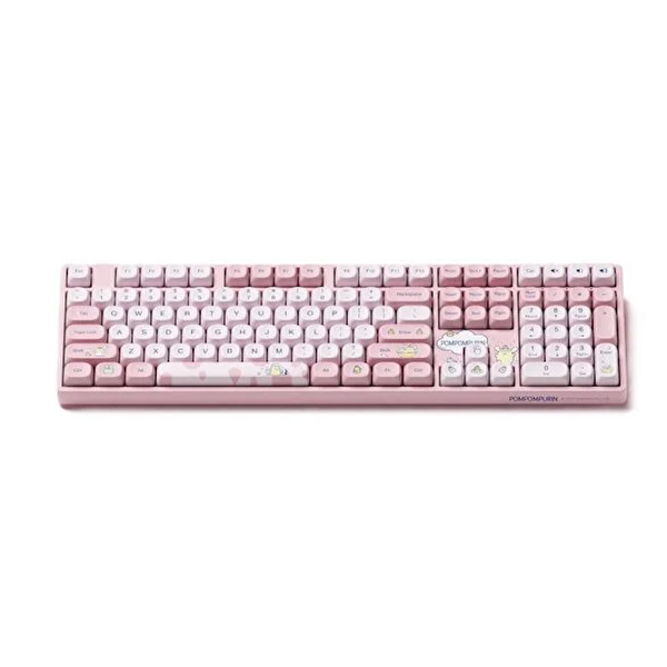 Akko Pompompurin 5108B Plus RGB Kablosuz Hotswap Mekanik Pembe Gaming Klavye