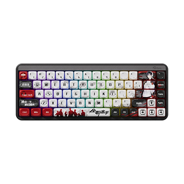 Akko JIN01 The King’s Avatar – Ye Xiu RGB Kablosuz Hotswap Mekanik Gaming Klavye