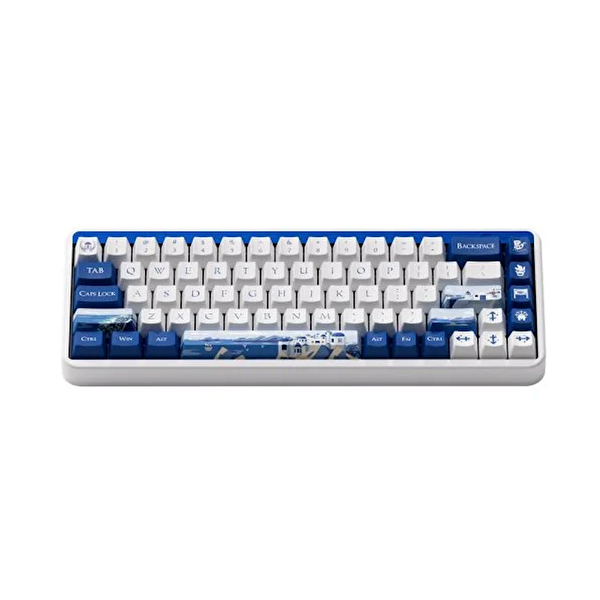 Akko JIN01 Santorini RGB Kablosuz Hotswap Mekanik Gaming Klavye