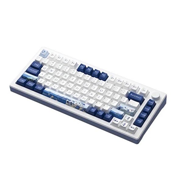 Akko MOD 007B HE PC Santorini Hall Effect Manyetik Switch RGB Kablosuz Mekanik Gaming Klavye