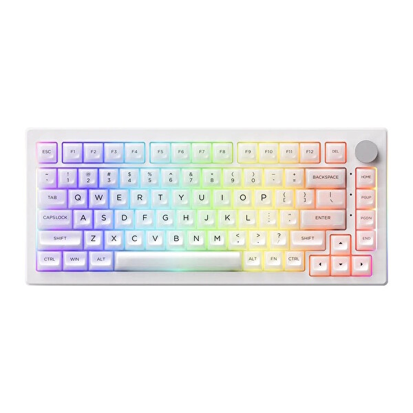 Akko 5075B Plus Shine-Through RGB Kablosuz Hotswap Mekanik Gaming Klavye