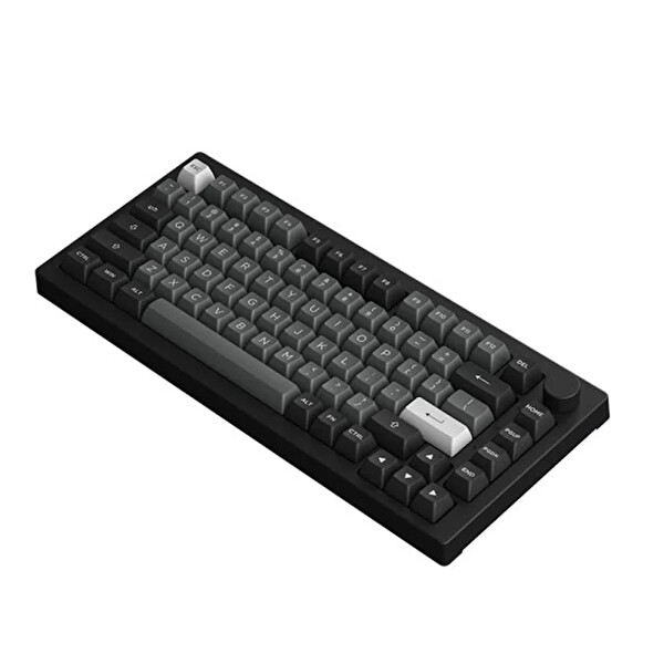 Akko 5075B Plus Black – Silver Dracula Switch RGB Kablosuz Hotswap Mekanik Gaming Klavye