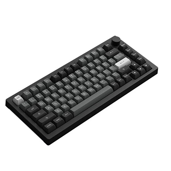Akko 5075B Plus Black – Silver Dracula Switch RGB Kablosuz Hotswap Mekanik Gaming Klavye