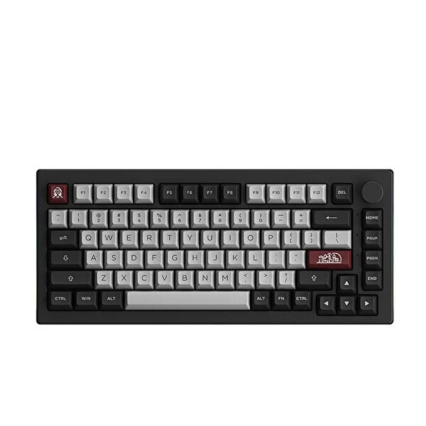 Akko 5075B Plus Dracula Castle V3 Cream Yellow Pro Switch RGB Kablosuz Hotswap Mekanik Gaming Klavye