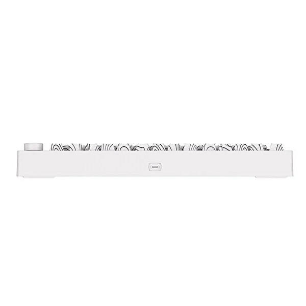 Akko MonsGeek M1 V5 Contour Lines White RGB Kablosuz Hotswap Mekanik Gaming Klavye
