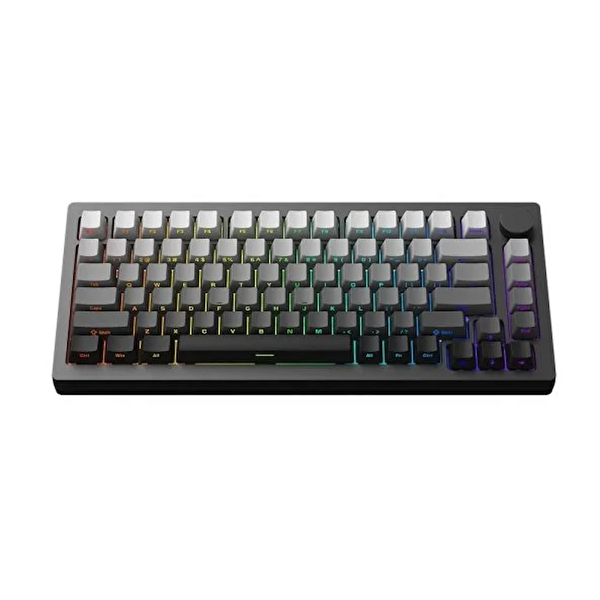 Akko Monsgeek M1 V5-SP VIA Siyah Gradient RGB Kablosuz Hotswap Mekanik Gaming Klavye