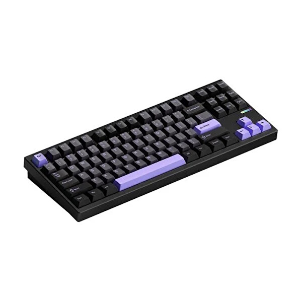 Mchose MC-GX87-A3 Max %80 TKL RGB Kablosuz Hotswap Siyah Anodik Oksidasyon Mekanik Oyuncu Klavyesi