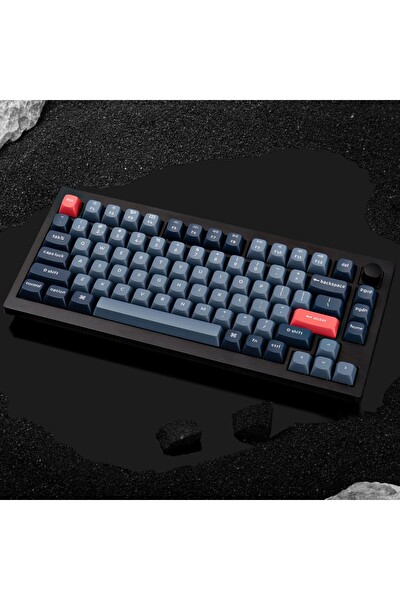 Keychron V1 Max RGB TKL Mekanik Red Switch 2.4 GHz Kablosuz İngilizce Siyah Klavye