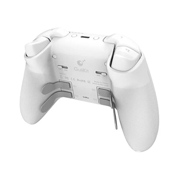 GuliKit KK3 NS39 MAX White Smartrigger Hall Effect Destekli Kablosuz Gamepad