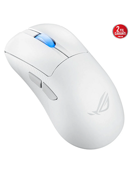 Asus ROG Keris II Ace 42000 DPI 750 IPS Optik Sensör Aura Sync RGB Beyaz Kablosuz Gaming Mouse 90MP03N0-BMUA10