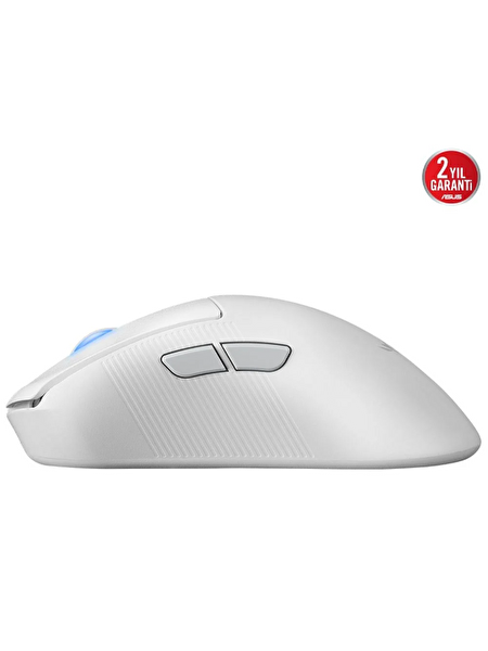 Asus ROG Keris II Ace 42000 DPI 750 IPS Optik Sensör Aura Sync RGB Beyaz Kablosuz Gaming Mouse 90MP03N0-BMUA10