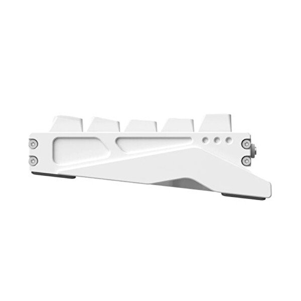 iQunix EZ63 White Hall Effect Magnetic Jade Pro Manyetik Switch RGB Hotswap Mekanik Gaming Klavye