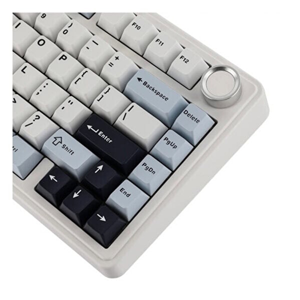 Aula F75 Light Blue LEOBOG Reaper Switch RGB Kablosuz Hotswap Mekanik Gaming Klavye