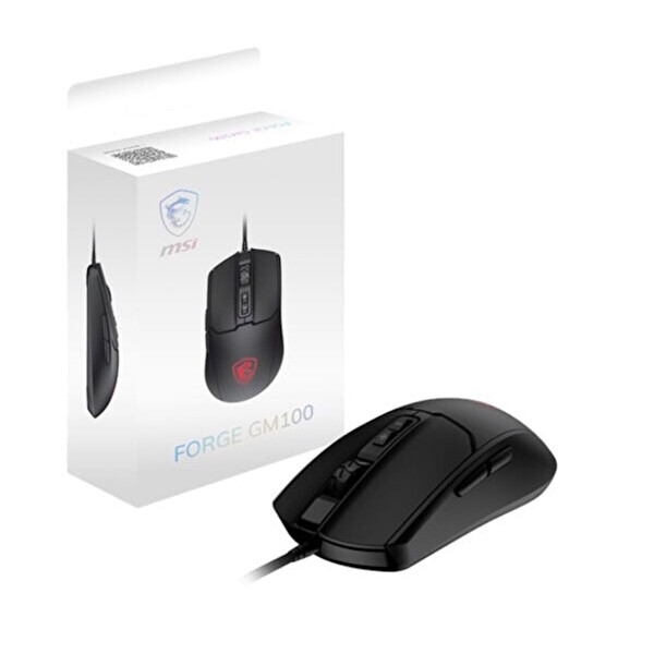 MSI Forge GM100 RGB Kablolu Siyah Oyuncu Faresi