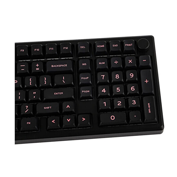 Epomaker Galaxy100 QMK/VIA Siyah Wisteria Switch RGB Kablosuz Hotswap Mekanik Oyuncu Klavyesi
