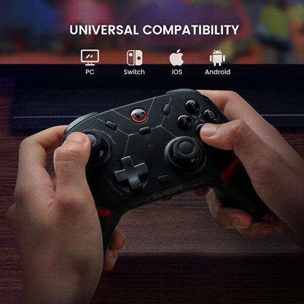 GameSir Cyclone 2 Hall Effect 2.4G Wireless Controller Siyah - Switch PC Android iOS Uyumlu