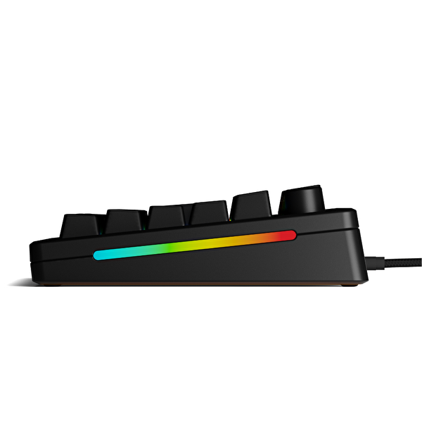 Glorious GMMK3 HE Prebuilt TR Q Hotswap Modüler Gasket Manyetik Switch RGB Siyah Klavye
