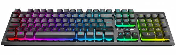 Rampage Miracle K2 Siyah USB RGB Aydınlatmalı Q Gaming Oyuncu Klavyesi
