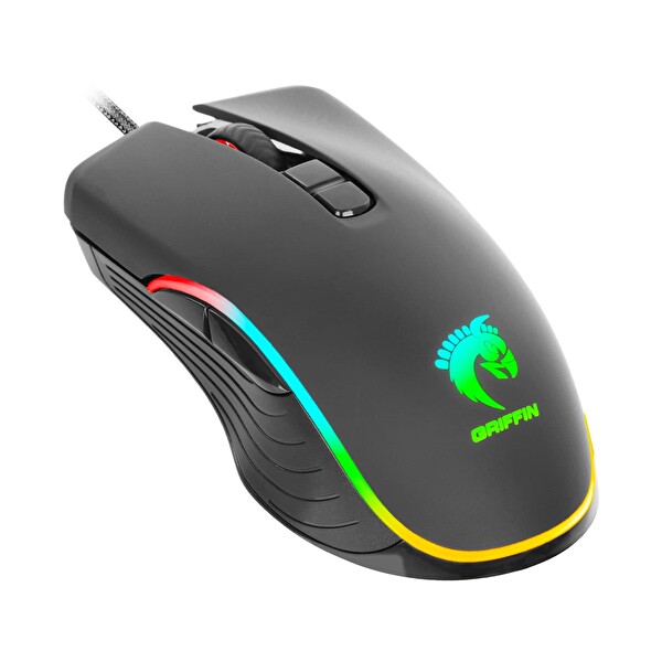 Green GM-605 RGB 7200 DPI 7 Tuş Kablolu Optik Gaming Oyuncu Faresi