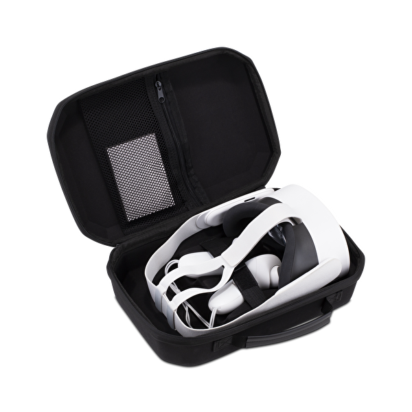 Classone Gladiator Q3 Siyah Meta Quest 3 ve 3s Uyumlu Özel Gözlük Taşıma Çantası