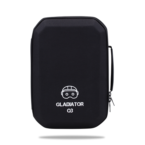 Classone Gladiator Q3 Siyah Meta Quest 3 ve 3s Uyumlu Özel Gözlük Taşıma Çantası