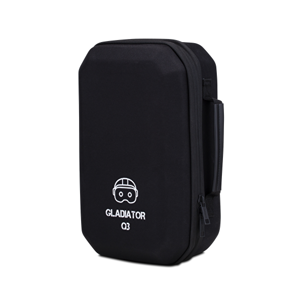 Classone Gladiator Q3 Siyah Meta Quest 3 ve 3s Uyumlu Özel Gözlük Taşıma Çantası