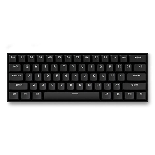 Mchose ACE60-3A Pro Black %60 Hall Effect Ice Blue Manyetik Switch RGB Hotswap Mekanik Gaming Klavye