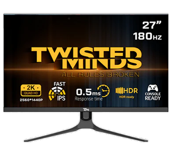 Twisted Minds TM27QHD180IPS QHD 27