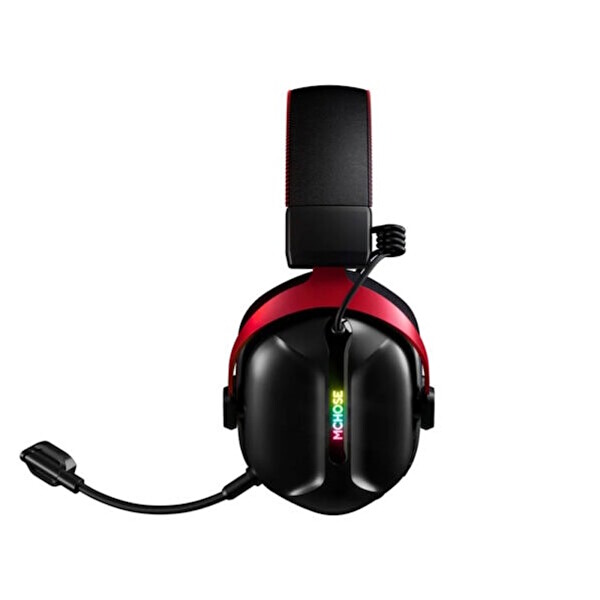 Mchose MC-S9-5 S9 Pro Black Red 7.1 Surround Kablosuz Gaming Kulaklık