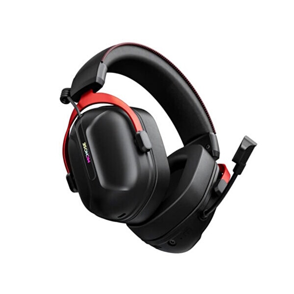 Mchose MC-S9-5 S9 Pro Black Red 7.1 Surround Kablosuz Gaming Kulaklık