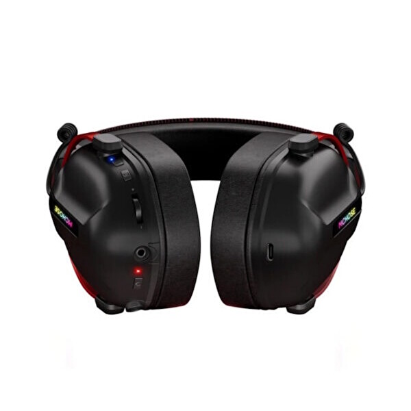 Mchose MC-S9-5 S9 Pro Black Red 7.1 Surround Kablosuz Gaming Kulaklık
