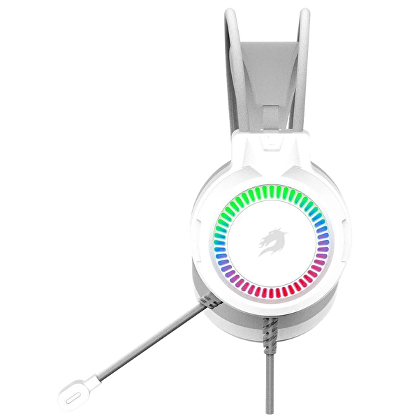 GameBooster H02W Hammer Beyaz RGB Streo Gaming Kulaklık