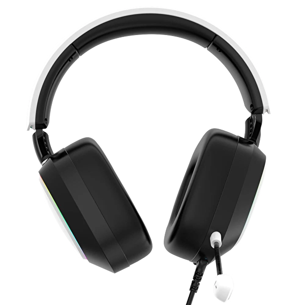 GameBooster H23W Nemesis RGB USB 7.1 Beyaz Profesyonel Gaming Kulaklık