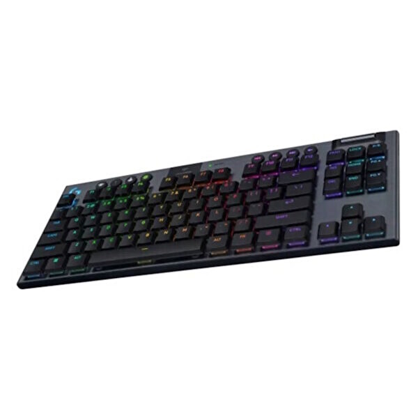 Logitech G915 X LIGHTSPEED TKL GL Clicky Blue Switch RGB Kablosuz İngilizce Mekanik Gaming Klavye (920-012757)