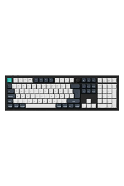 Keychron Q6 Max QMK/VIA Carbon Black %100 Gateron Jupiter Red Switch RGB Kablosuz Hotswap Mekanik Gaming Klavye Q6M-M1-TR
