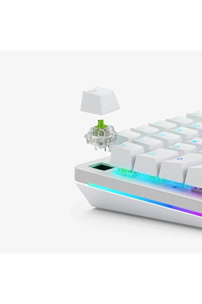 Glorious MX Şeffaf Raptor Yağlanmış 36 Adet Switch