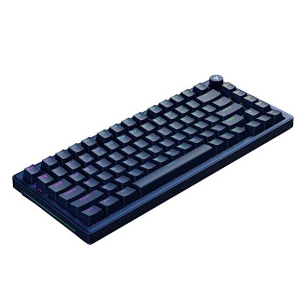 Gameraider K1 HE Dark Blue Ultra-Fast Lime Manyetik Switch 8K Hz Türkçe Kablolu Gaming Klavye