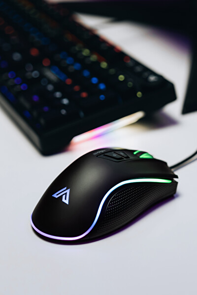 Sarepo GT-300 Plus 12400 DPI FPS Oyunları İçin Şekil Ayarlı ve Sniper Butonlu Oyuncu Mouse