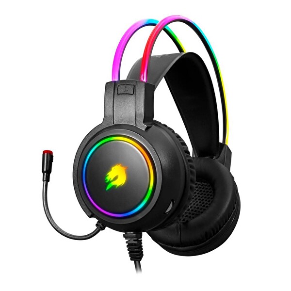 GameBooster GB-H18L Firefly RGB 7.1 Surround Siyah Gaming Kulaklık