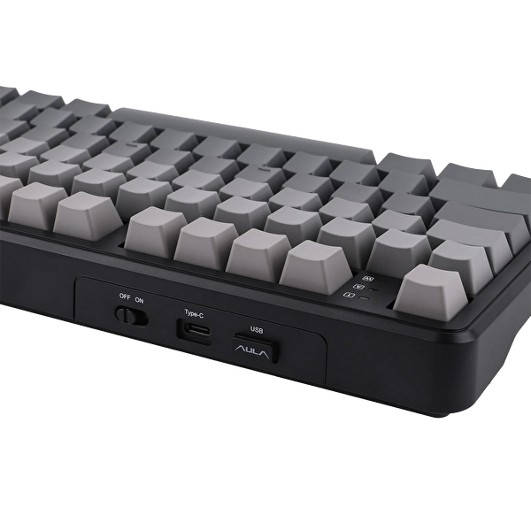 Aula F108 Pro Nimbus Switch RGB Gri Gaming Klavye