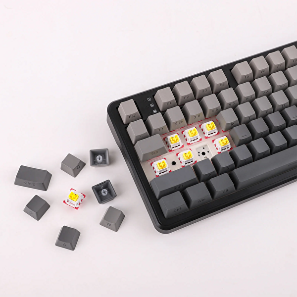 Aula F108 Pro Nimbus Switch RGB Gri Gaming Klavye